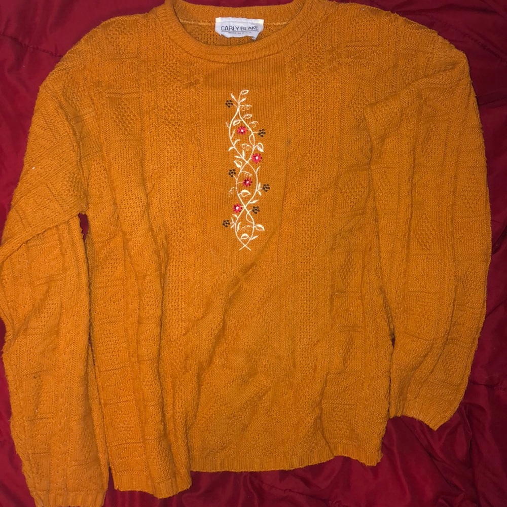 Carly Blake crew neck knitted sweater